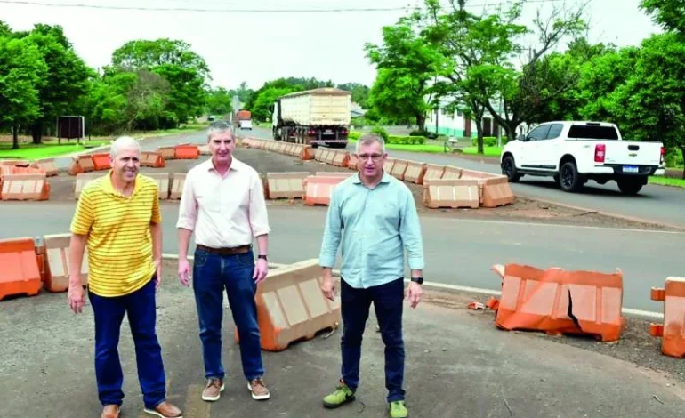 Elaboração de projetos com melhorias na ERS-344 avança para trevo da Fenamilho