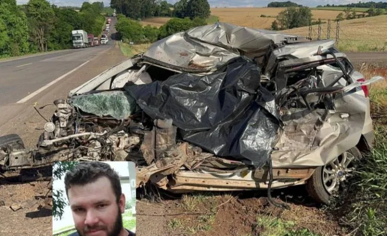 Homem morre em grave acidente na BR-285 entre Panambi e Santa Bárbara do Sul