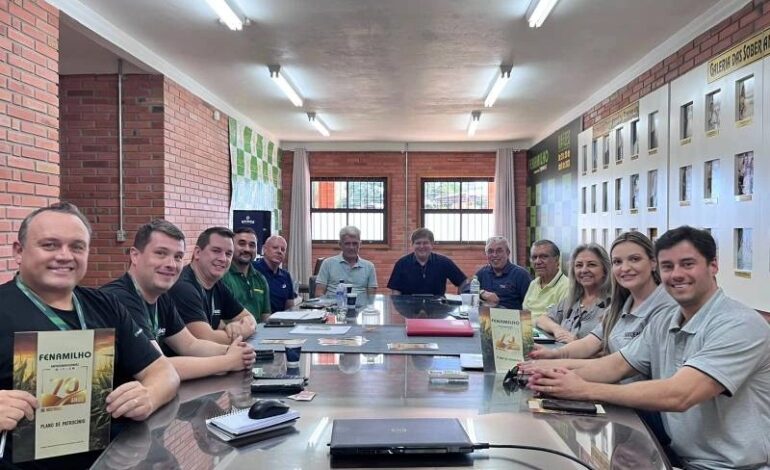 Diretoria da Fenamilho manteve encontro com empresários da Itaroqem e Fruki