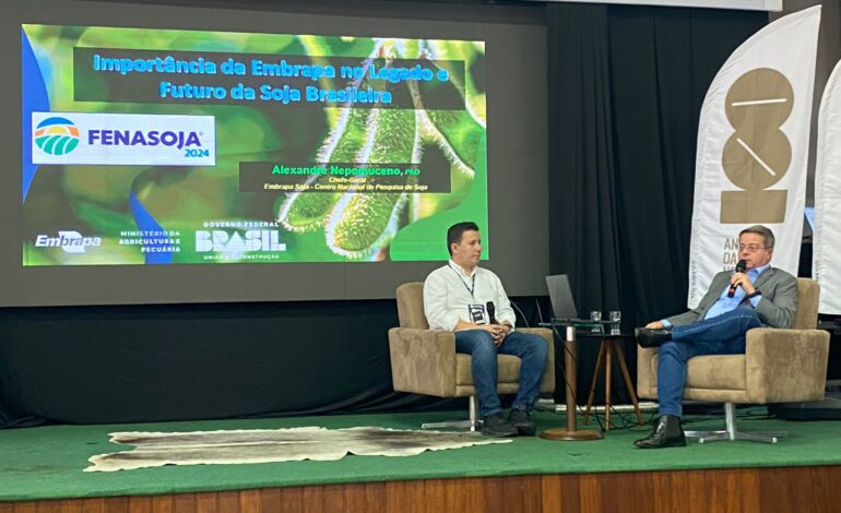 Painel do Centenário da Soja: Embrapa destaca legado e perspectivas do agronegócio brasileiro