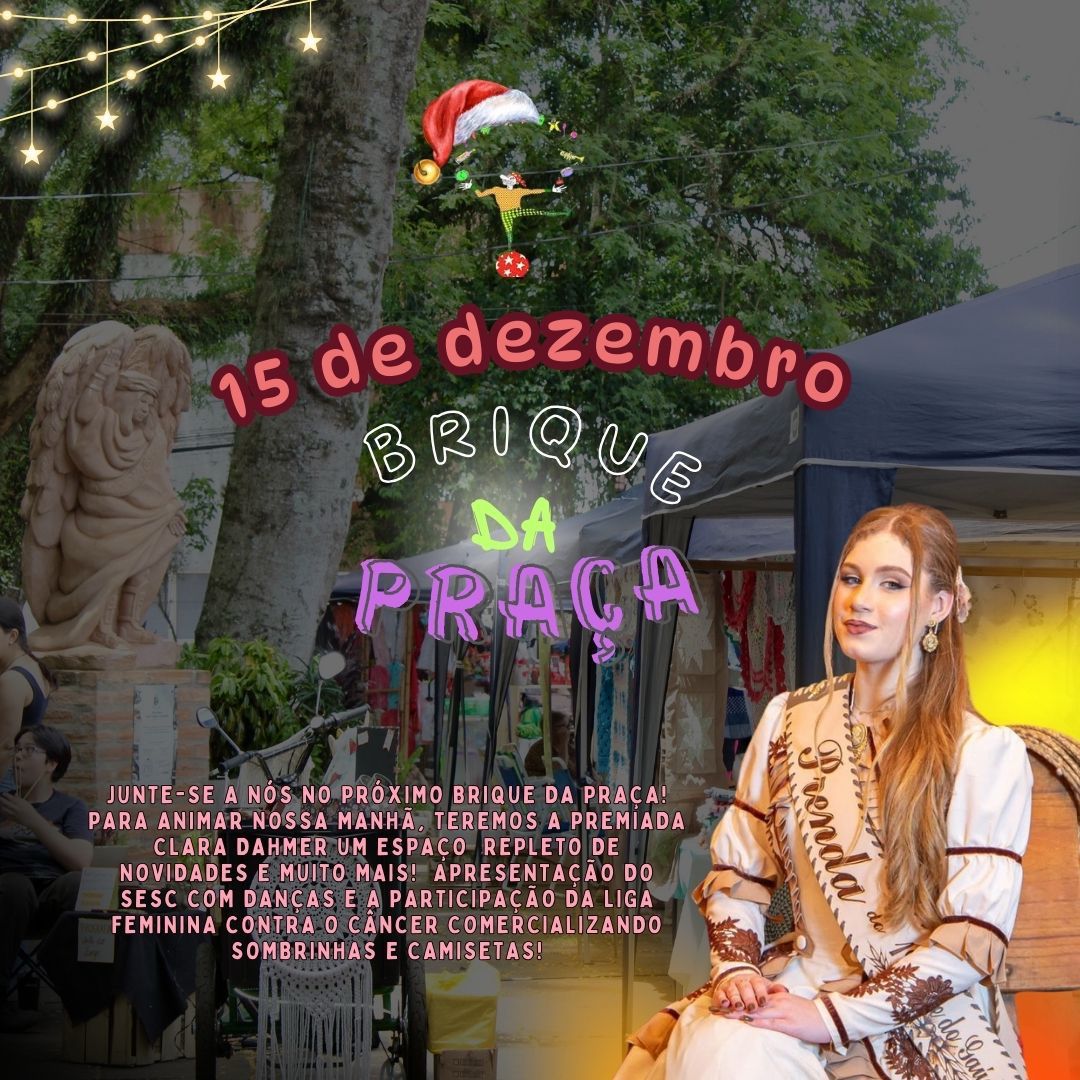 Clara Dahmer é atração no Show das Onze do Brique da Praça