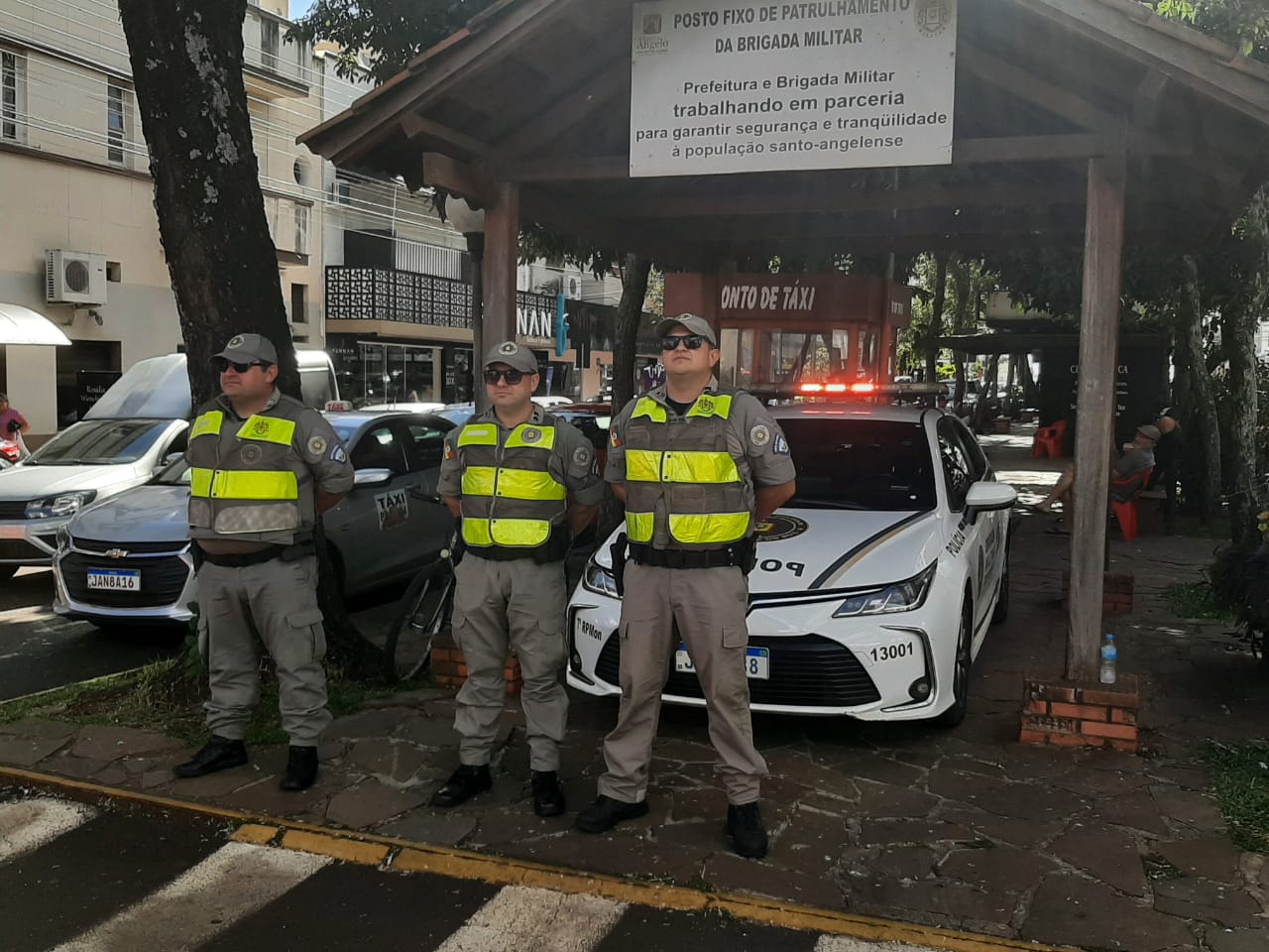 BM reforça o policiamento no comércio de Santo Ângelo