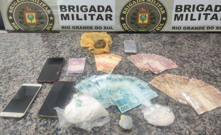 BM efetua prisão de indivíduo por tráfico de entorpecentes