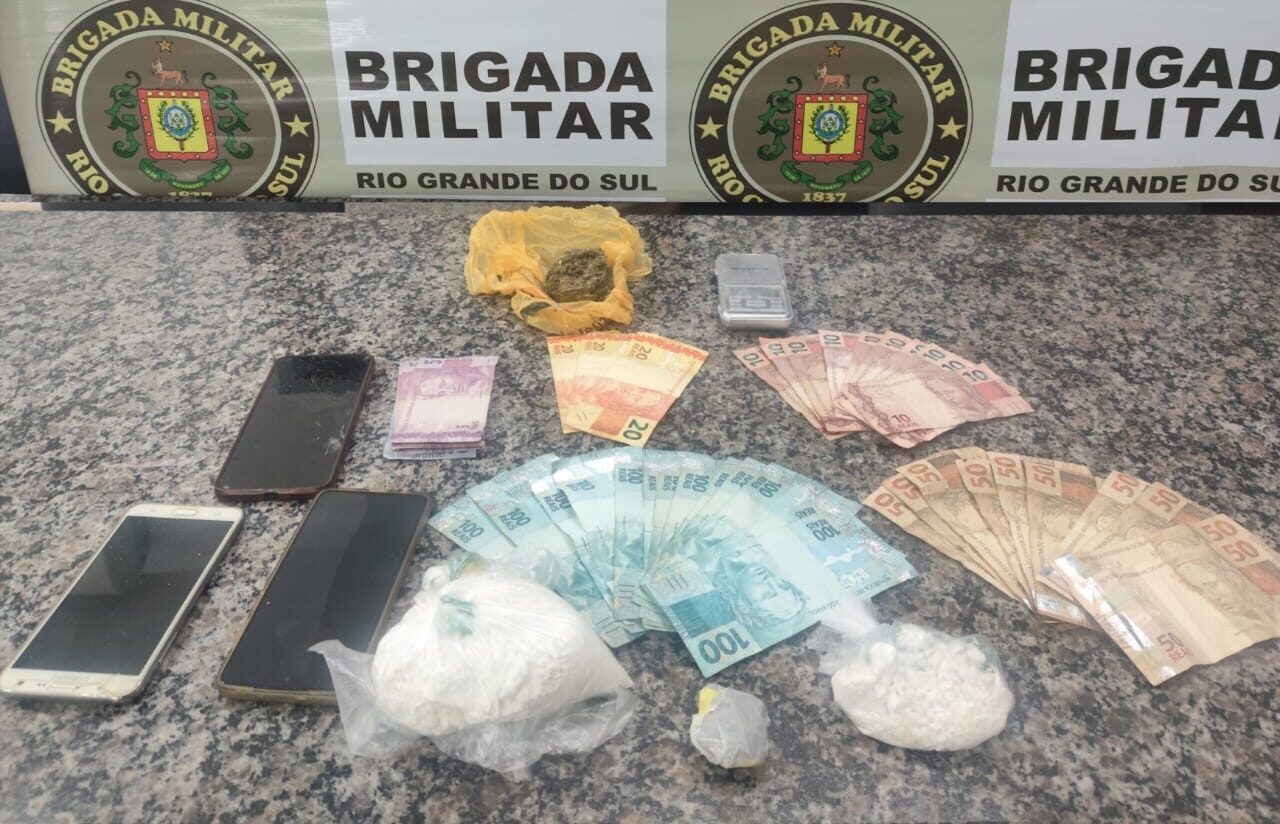 BM efetua prisão de indivíduo  por tráfico de entorpecentes