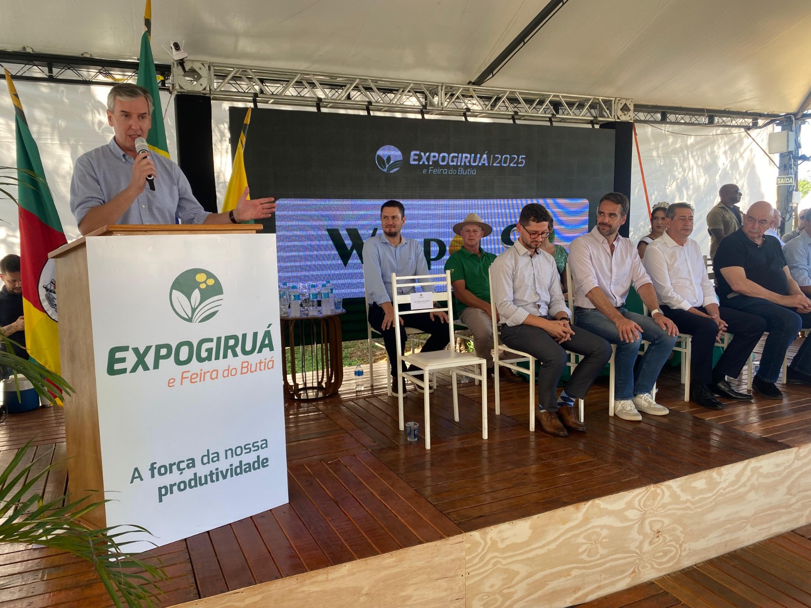 Na abertura do ExpoGiruá, deputado Loureiro fala da força do agro na economia gaúcha
