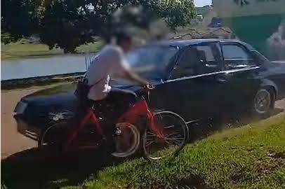 Mulher atropelada durante competição de arrancadas em Machadinho tem perna amputada