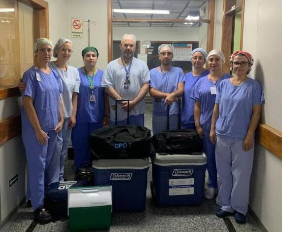 Hospital de Clínicas Ijuí realiza a primeira captação de órgãos de 2025