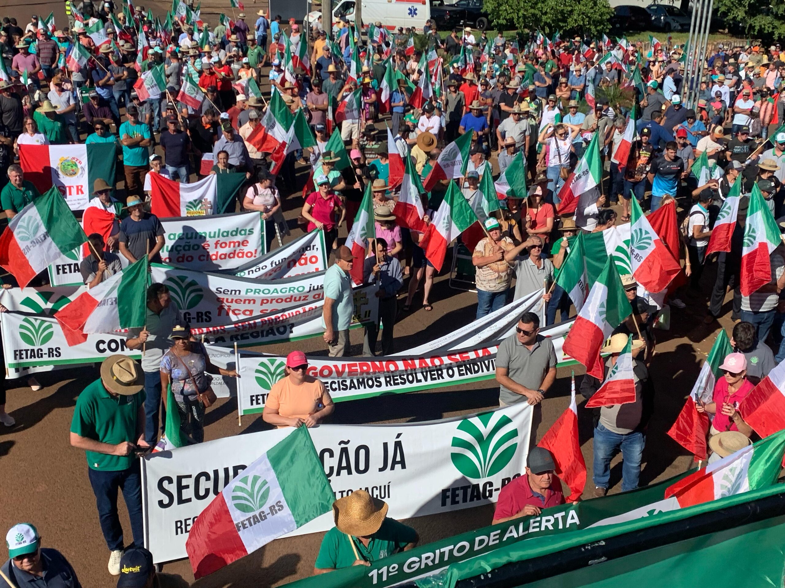 Agricultores familiares estão mobilizados em São Luiz Gonzaga