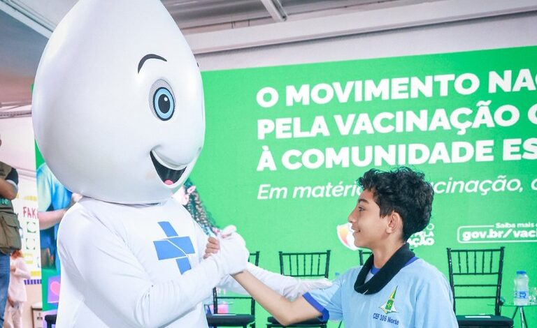 Ação do Governo Federal vai vacinar 27 milhões de estudantes de 109 mil escolas públicas