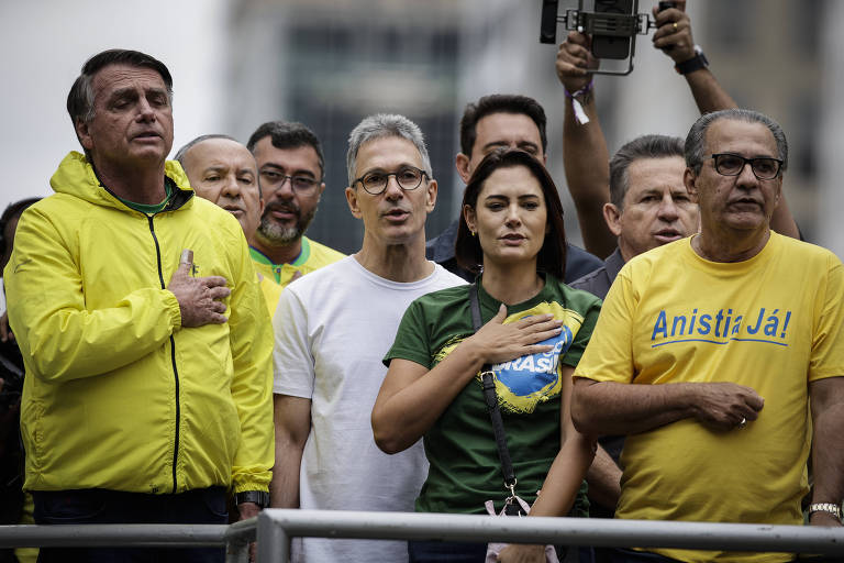 Bolsonaro promoveu ato na Avenida Paulista pela anistia aos presos do 8 de Janeiro
