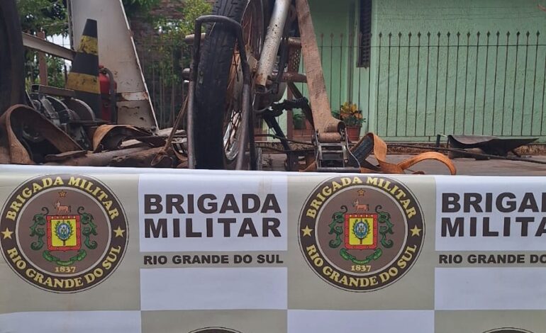 BM recupera motocicleta furtada em Santo Ângelo