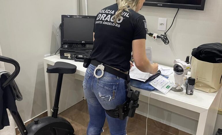 Polícia Civil realiza operação em Santo Ângelo contra rifas virtuais