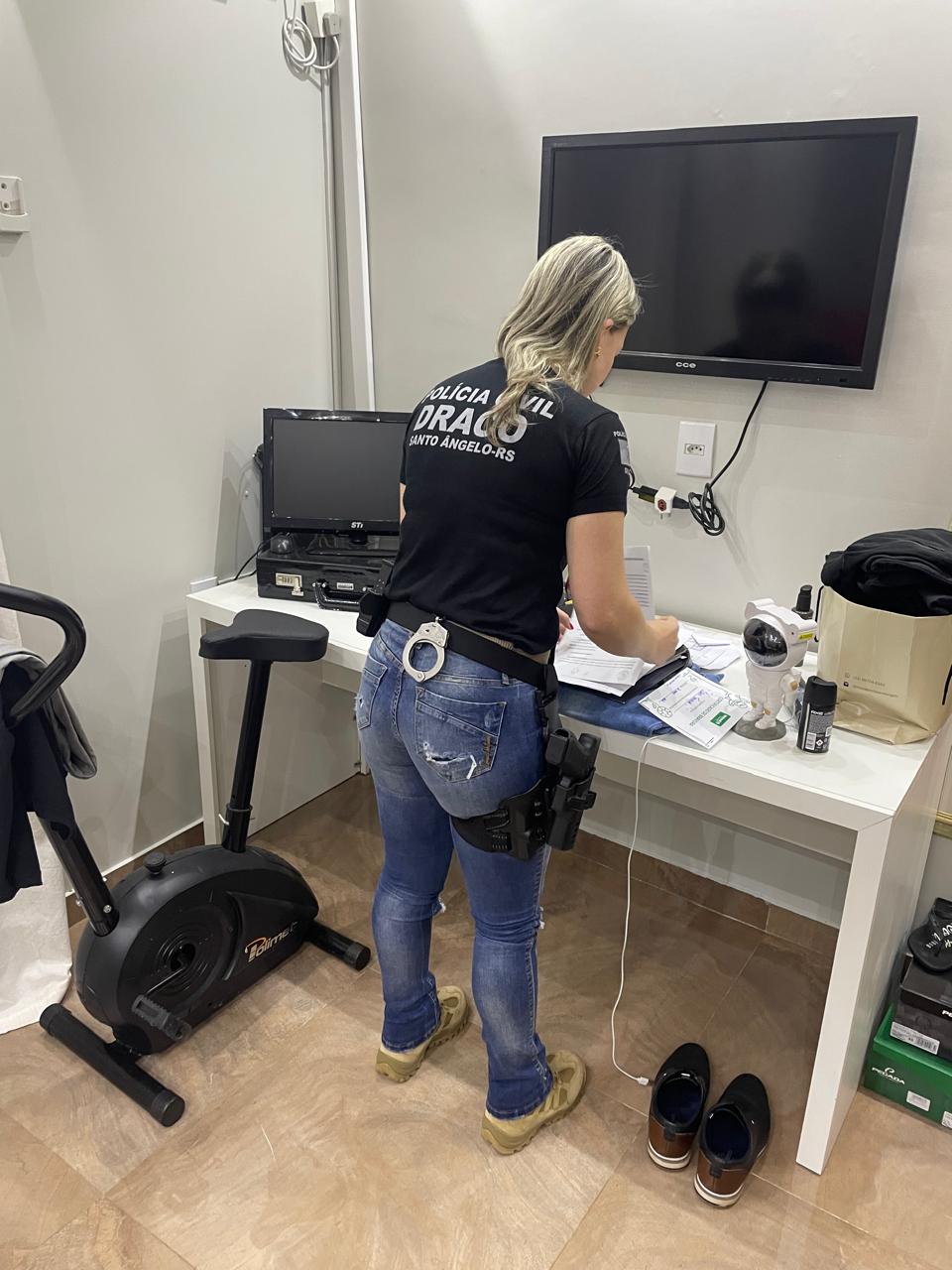 Polícia Civil realiza operação em Santo Ângelo contra rifas virtuais