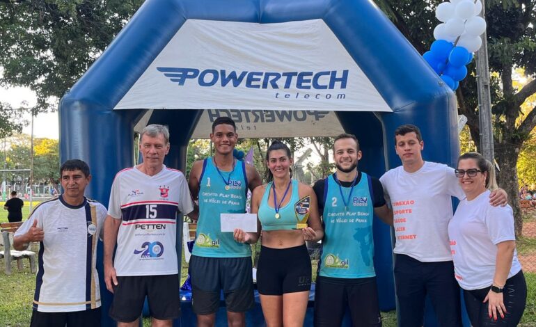 Equipe de Santo Ângelo vence Torneio de Voleibol de Praia em São Luiz Gonzaga