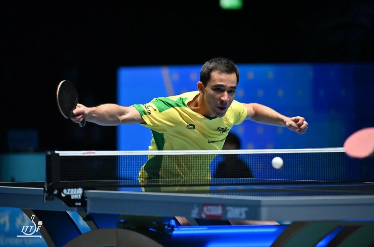 Hugo Calderano é Campeão do Mundo de tênis de mesa