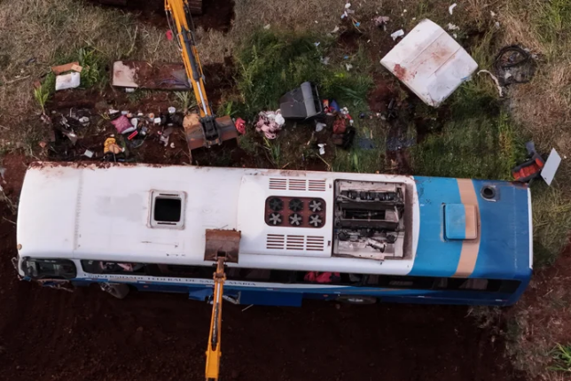 Perícia aponta desgaste em freio de ônibus da UFSM envolvido em acidente