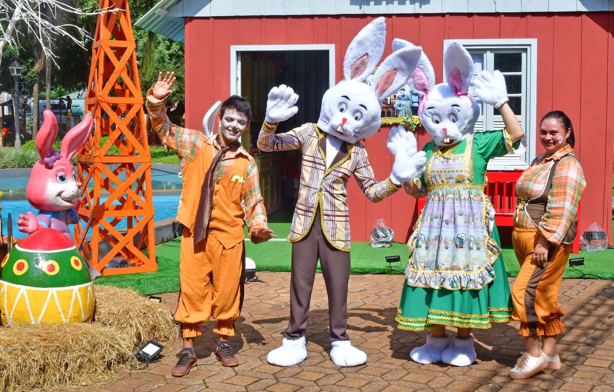 Vila do Coelho estará aberta para visitação de 11 a 20 de abril