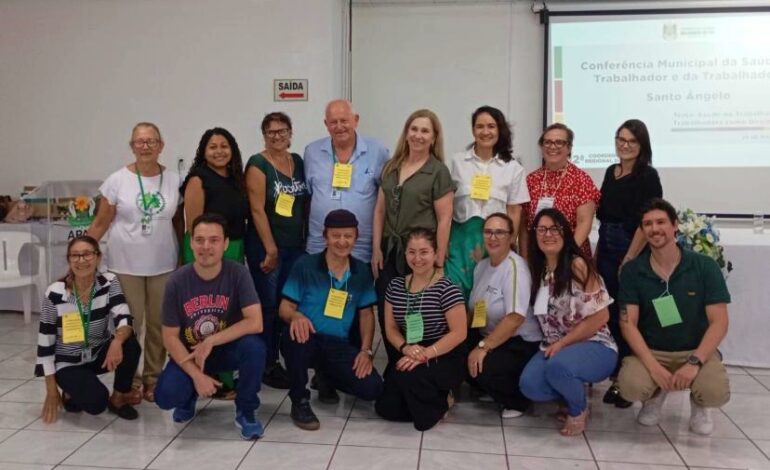 1ª Conferência Municipal da Saúde do Trabalhador e da Trabalhadora foi realizada em Santo Ângelo