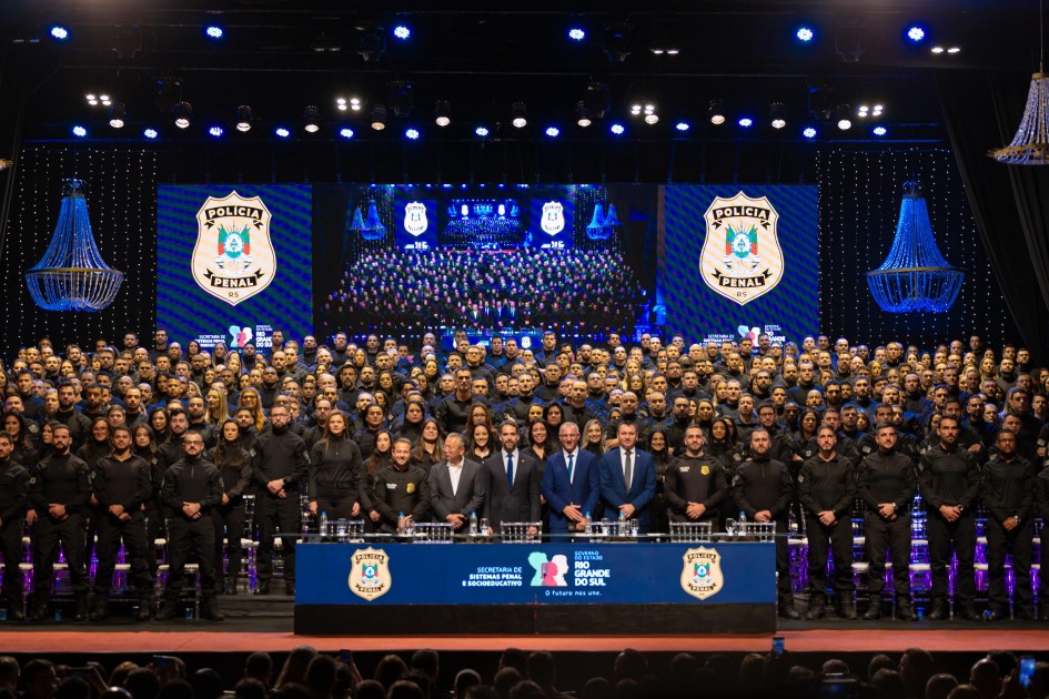 Estado forma 383 novos servidores da Polícia Penal