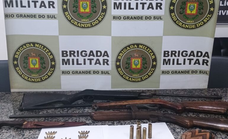 Briga entre irmãos termina com facadas, tiros e prisão em São Miguel das Missões