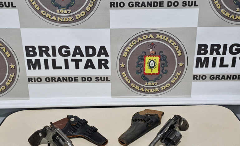 BM prende homem por porte ilegal de arma de fogo em Ijuí