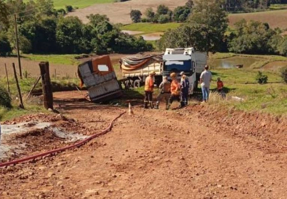 Homem morre em acidente com caminhão em Horizontina