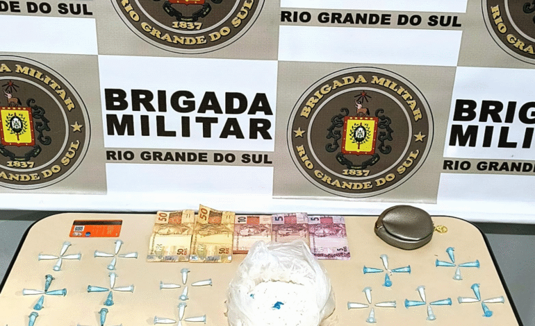 BM prende duas pessoas suspeitas de tráfico de entorpecentes de Ijuí