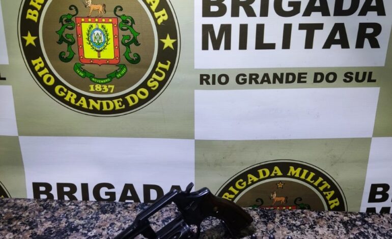 BM prende indivíduo por porte ilegal de arma de fogo em Santo Ângelo
