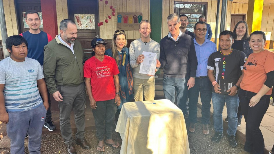 Governo do RS firma convênio de R$ 330 mil com Aldeia Guarani em São Miguel das Missões