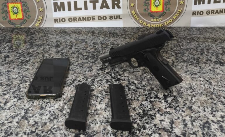BM realiza quatro prisões durante Operação Contra Crimes Violentos em Santo Ângelo