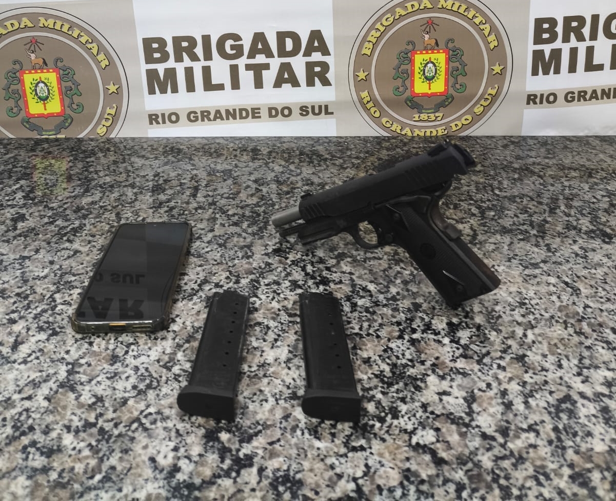 BM realiza quatro prisões durante Operação Contra Crimes Violentos em Santo Ângelo