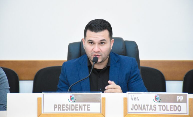 Jonatas Toledo (PP) é eleito presidente da Câmara de Vereadores de Santo Ângelo