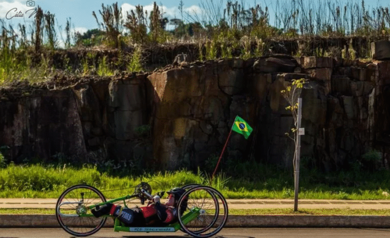 Única mulher no paraciclismo estadual é de Santa Rosa