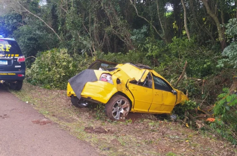 Jovem morre em acidente na BR-472, em Três de Maio