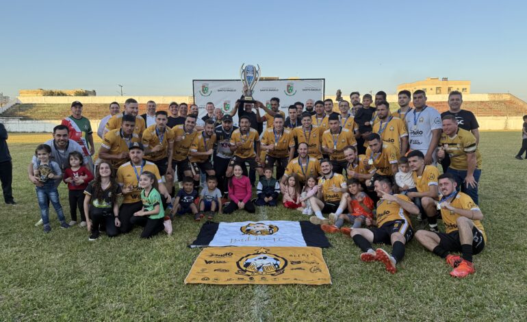 Bar do Nono FC conquista o título do Municipal de Futebol Amador 2025