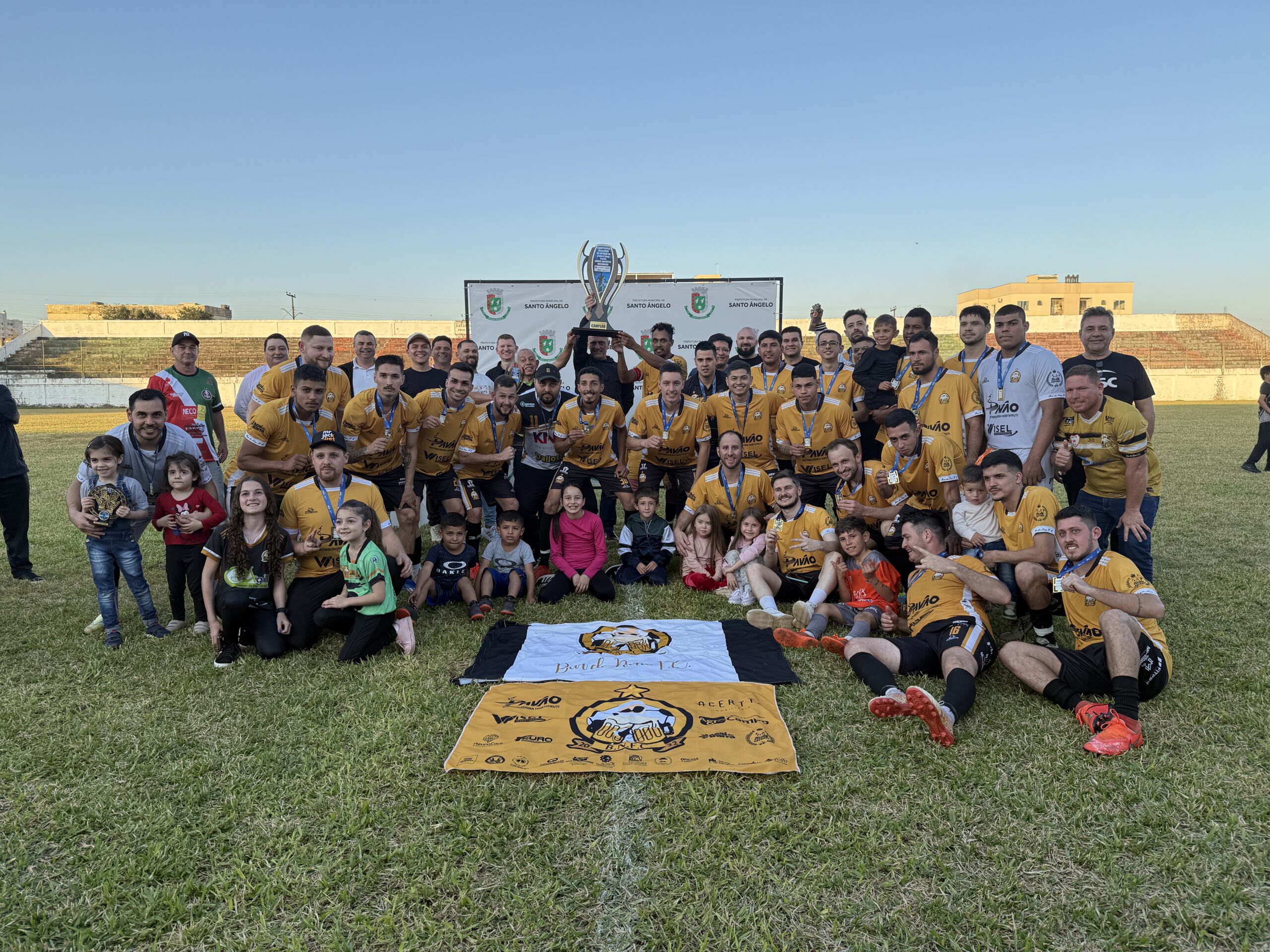 Bar do Nono FC conquista o título do Municipal de Futebol Amador 2025