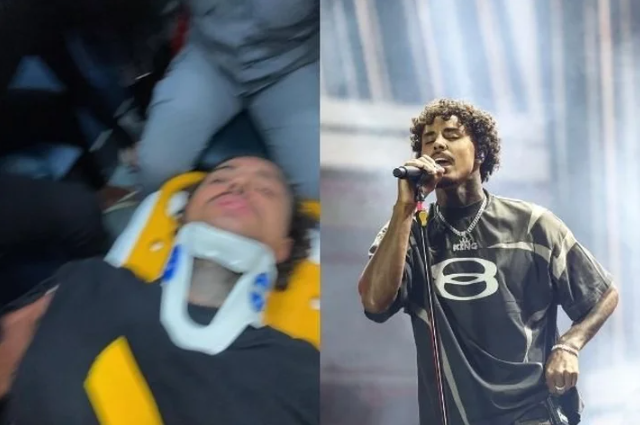 MC Livinho sofre acidente de moto, perfura o pulmão e é internado na UTI