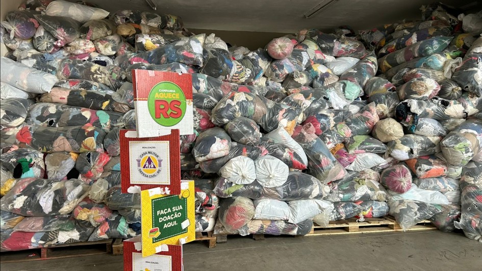 Campanha do Agasalho já entregou mais de 900 mil itens aos gaúchos