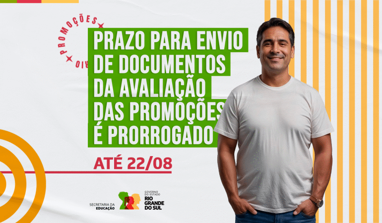 Prazo para envio de documentos da avaliação das promoções do magistério é prorrogado