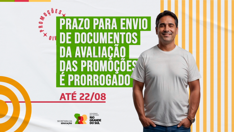 Prazo para envio de documentos da avaliação das promoções do magistério é prorrogado