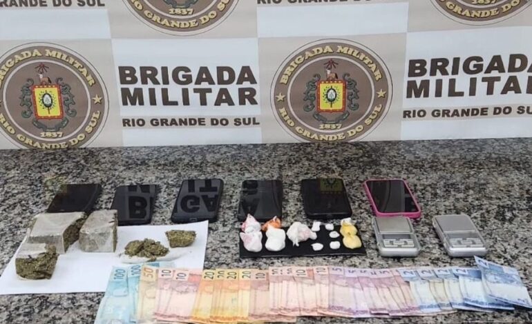 Dupla é presa por tráfico de drogas em Entre-Ijuís