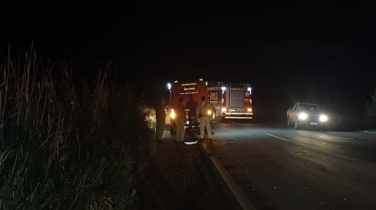 Carro de Tucunduva se envolve em acidente com morte na RS-342, em Três de Maio