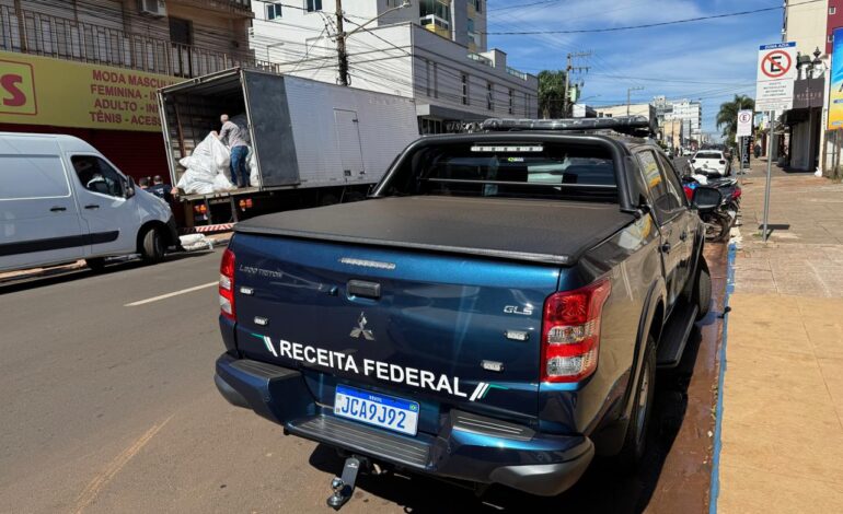 Receita Federal realiza operação de combate a mercadorias falsificadas em Santo Ângelo