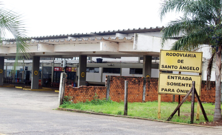 Estação rodoviária: novo local está indefinido
