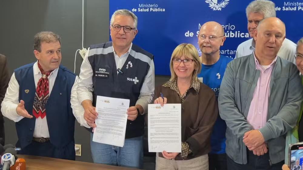 Brasil e Uruguai retomam Comissão Binacional de Saúde com prioridade para vacinação contra o sarampo