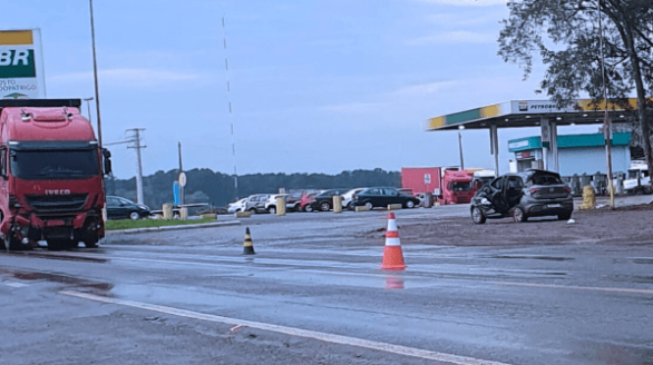 Acidente na BR-285 deixa uma pessoa ferida em São Luiz Gonzaga