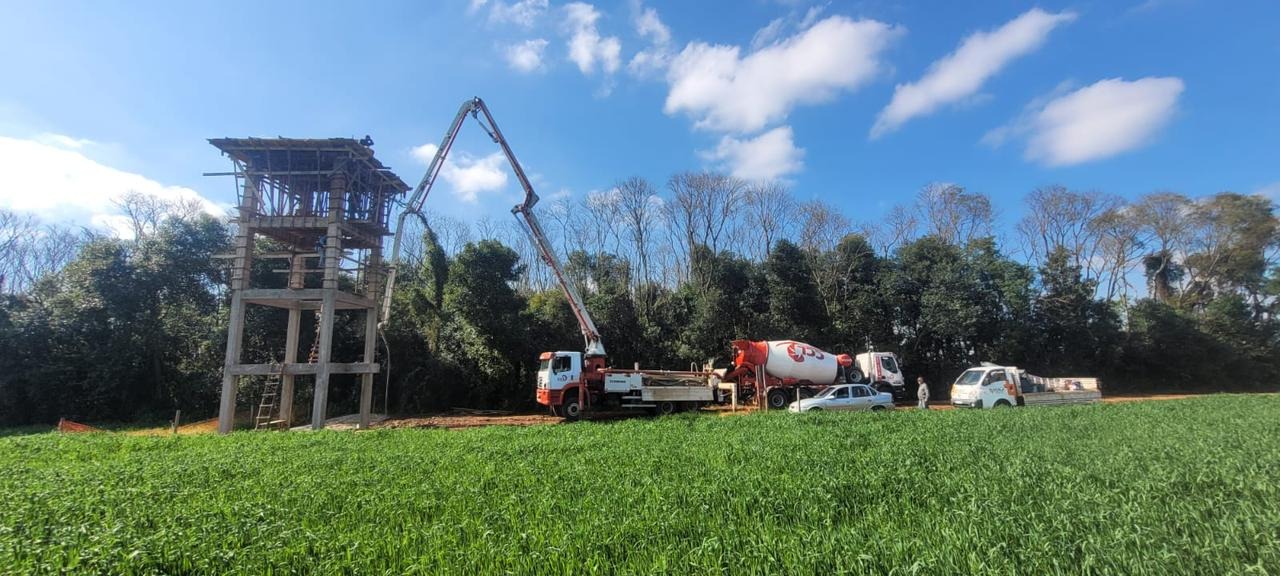Primeira fase das obras para novo reservatório de água em Entre-Ijuís é concluída pela Corsan