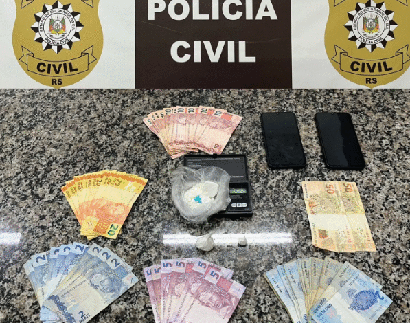 Homem é preso por tráfico de drogas em Santo Ângelo