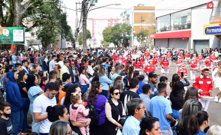 Confira a programação do desfile de 7 de Setembro em Santo Ângelo neste domingo