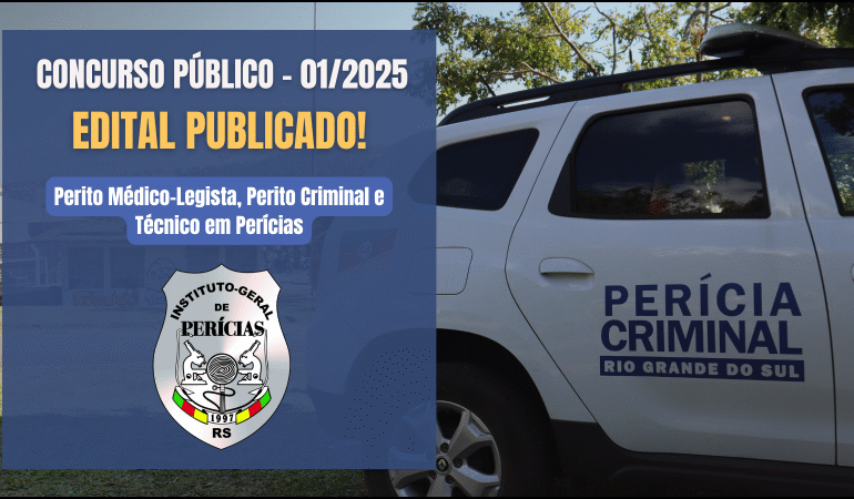 IGP lança maior concurso público da sua história com 234 vagas